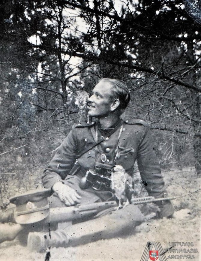 LYA nuotr./Adolfas Ramanauskas-Vanagas. 1947 m. vasara