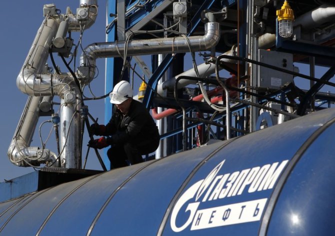 Reuters/Scanpix nuotr./„Gazprom“