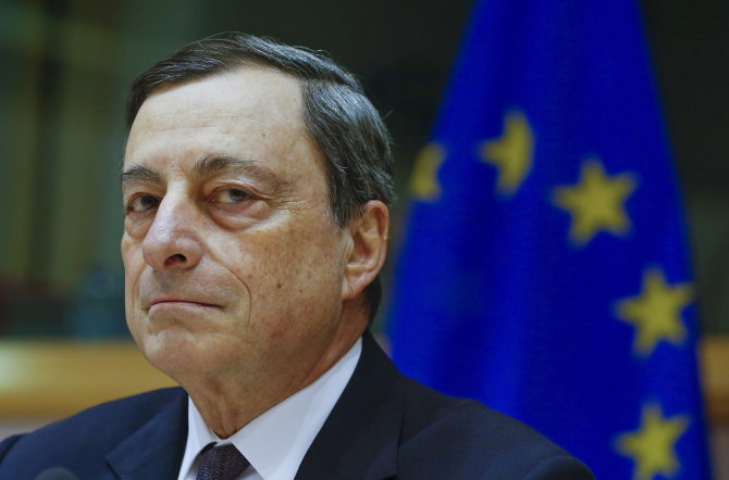 „Reuters“/„Scanpix“ nuotr./ECB vadovas Mario Draghis 