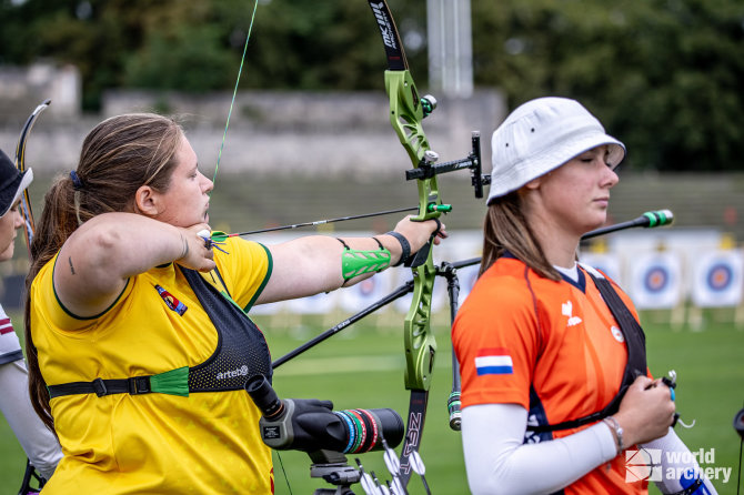 „World Archery“ nuotr./Paulina Ramanauskaitė