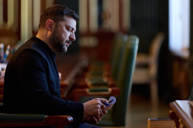 V.Zelenskio „Telegram“ nuotr./Volodymyras Zelenskis