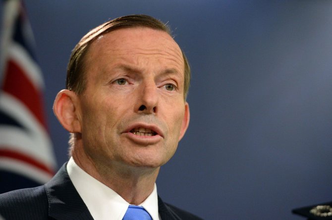 AFP/„Scanpix“ nuotr./Australijos premjeras Tony Abbottas