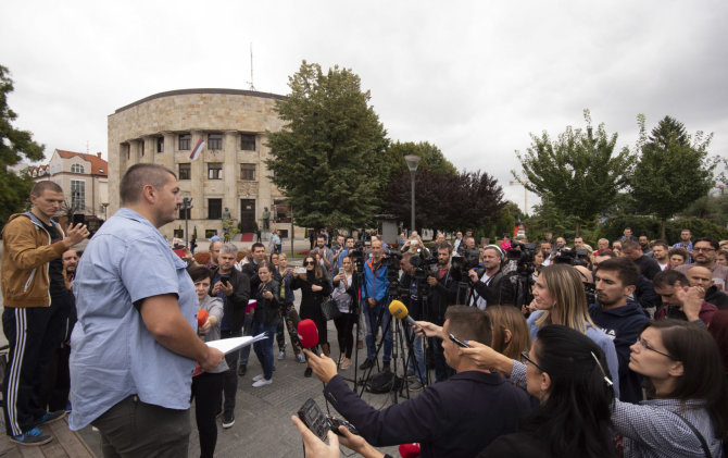 „Scanpix“/AP nuotr./Bosnijos žurnalistai