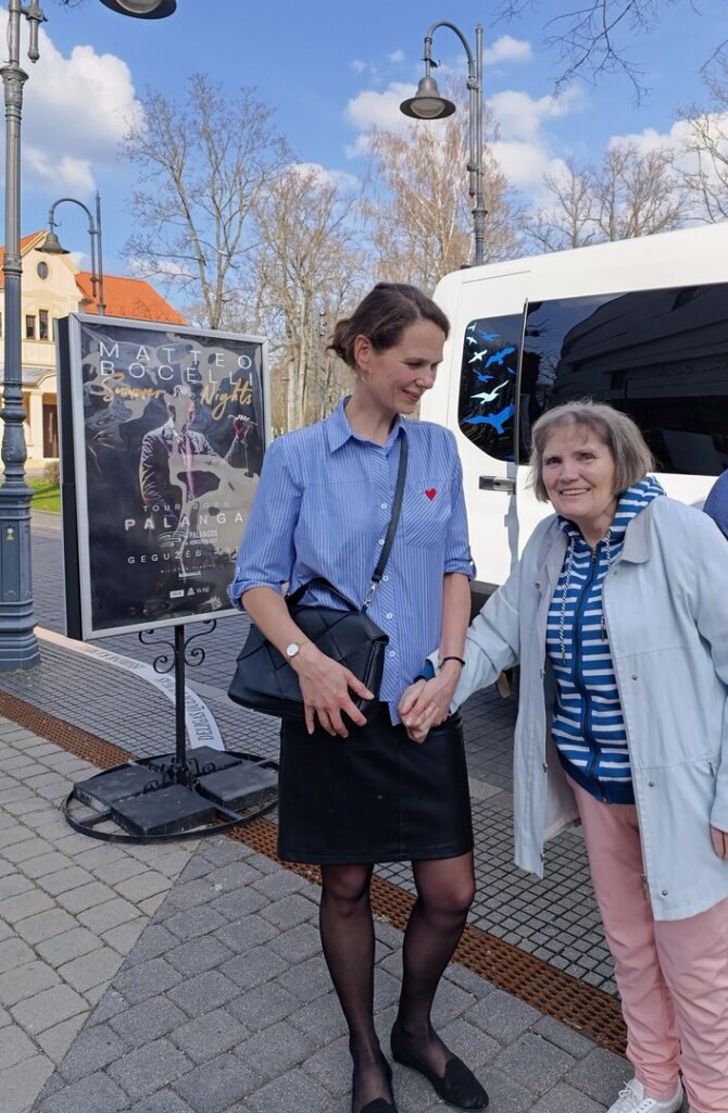 Asmeninė nuotr./Atėjusi kaip savanorė, dabar Agnė dirba Palangos globos namuose