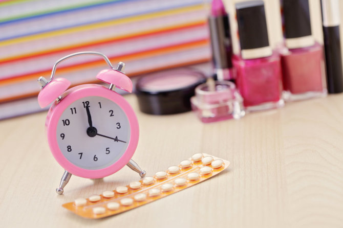 Shutterstock nuotr./Kontraceptinės tabletės.