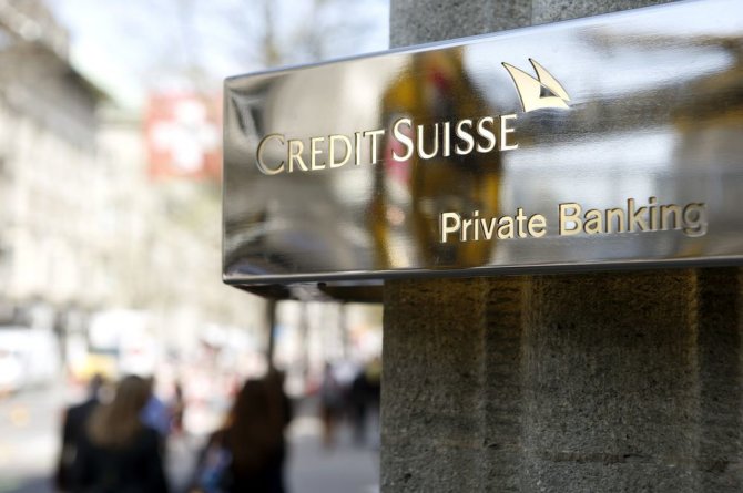 „Reuters“/„Scanpix“ nuotr./Šveicarijos bankas „Credit Suisse“