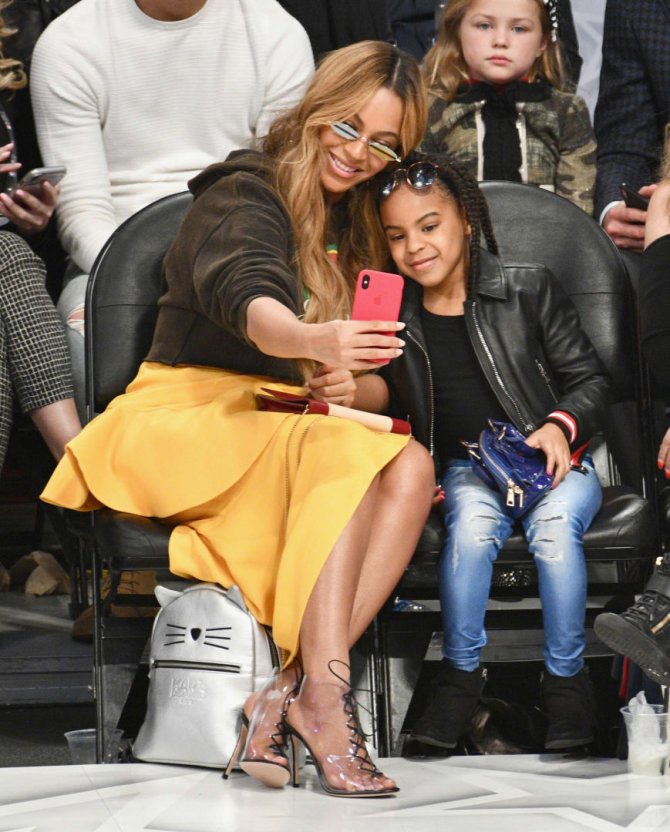 AFP/„Scanpix“ nuotr./Beyonce su dukra Blue Ivy