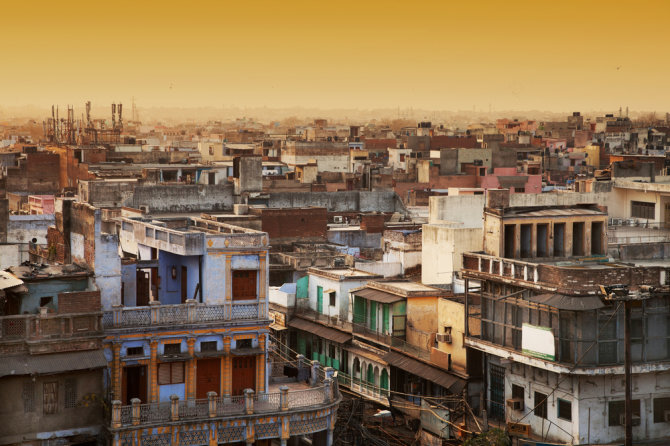 Shutterstock nuotr./Indijos sostinė Delis