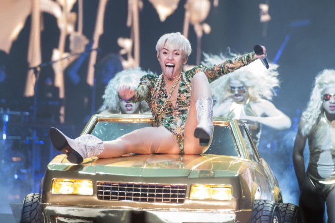 AFP/„Scanpix“ nuotr./Miley Cyrus