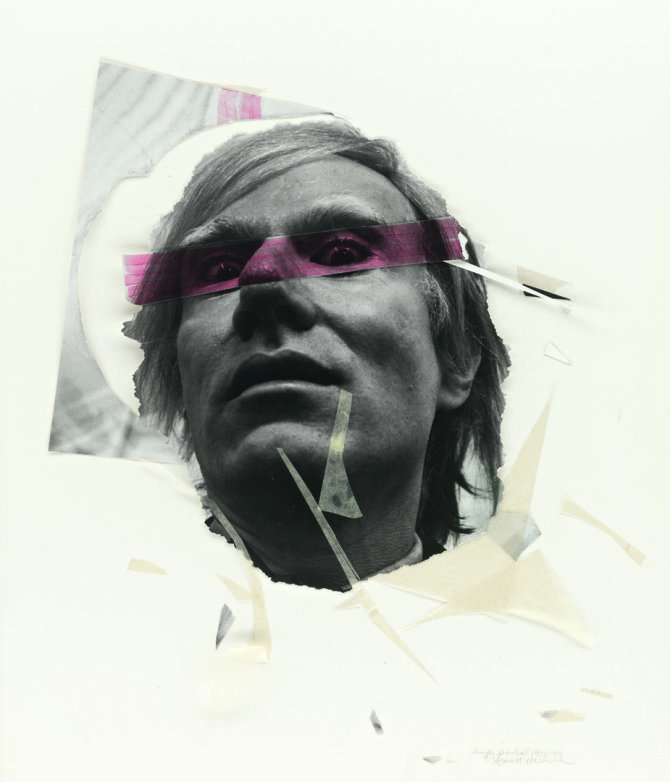 Menininkas Andy Warholas, Niujorkas, 1973 m. © 1973 Arnold Newman. Getty Images