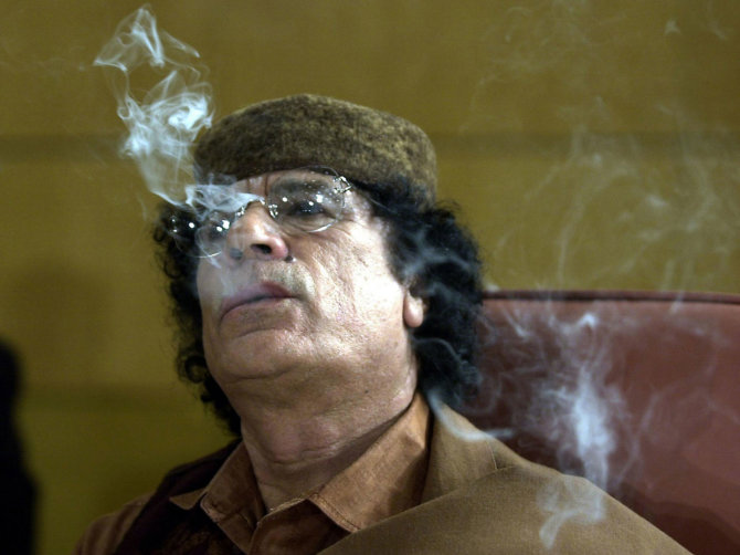 AFP/„Scanpix“ nuotr./Muamaras Kadhafi