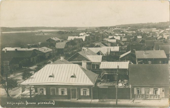 Nacionalinio M. K. Čiurlionio dailės muziejaus nuotr./Vilijampolės panorama XX a. I pusė