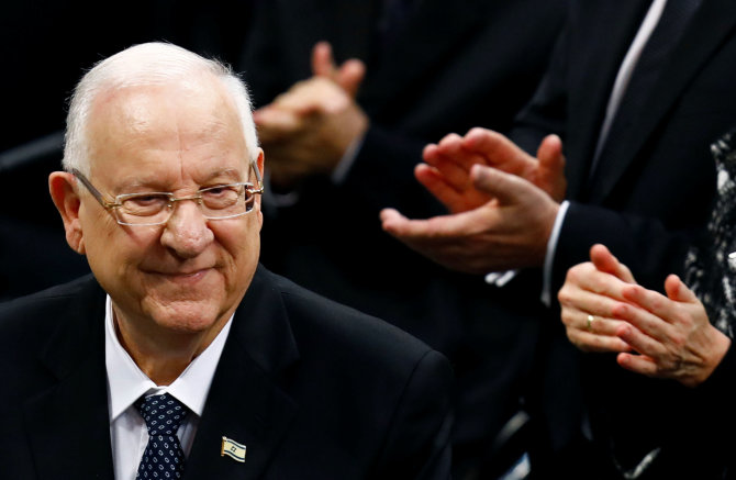 The President of the State of Israel Reuven Rivlin „Reuters“/„Scanpix“ 