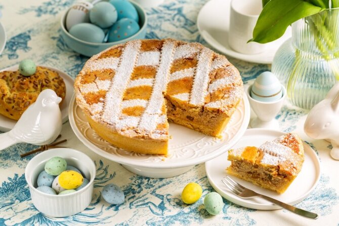 Shutterstock nuotr./„Pastiera Napoletana“ pyragas