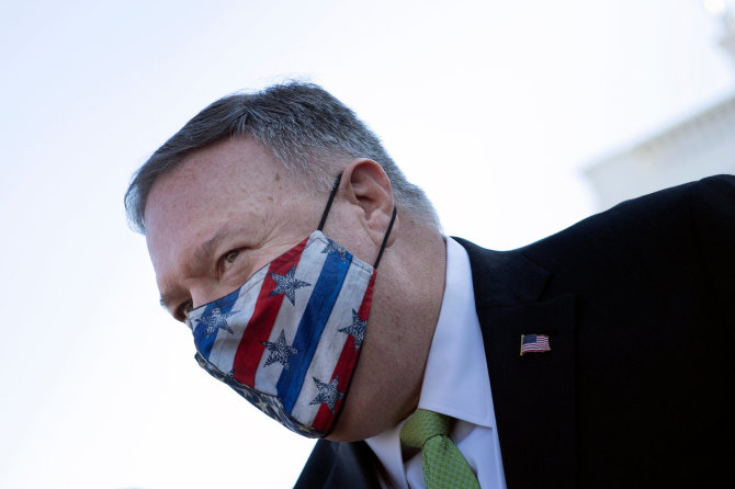 AFP/„Scanpix“ nuotr./Mike'as Pompeo