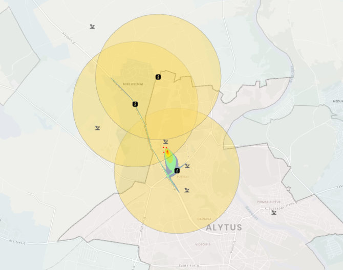 15min nuotr./Alytaus miesto savivaldybės sukurtas interaktyvus taršos žemėlapis