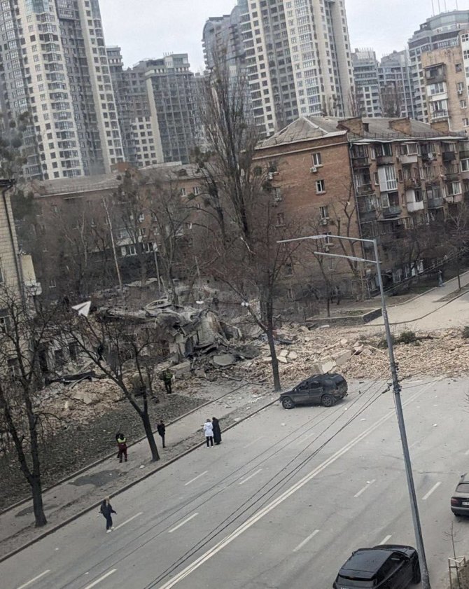 Telegram/Kyjive nugriaudėjo sprogimai