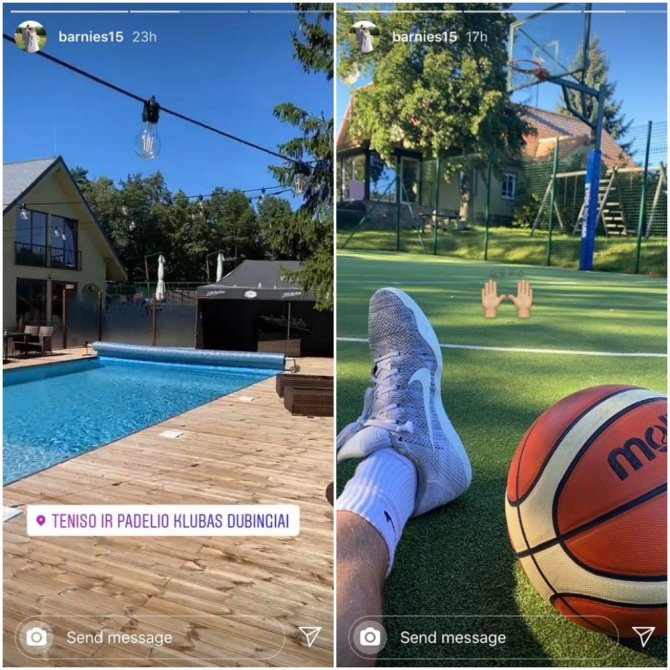 „Instagram“/„Lietkabelio“ žaidėjai karantiną leidžia Molėtų rajone
