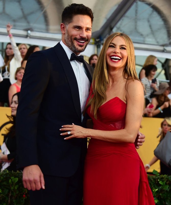 AFP/„Scanpix“ nuotr./Joe Manganiello ir Sofia Vergara