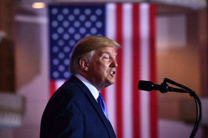 AFP/„Scanpix“ nuotr./Donaldas Trumpas