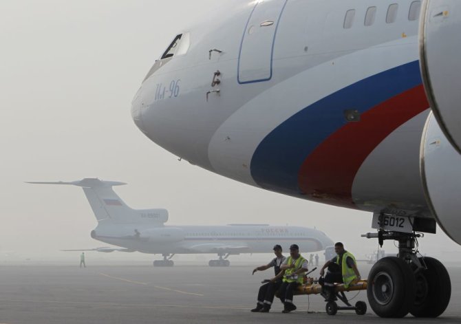 Reuters/Scanpix nuotr./Vnukovo oro uostas