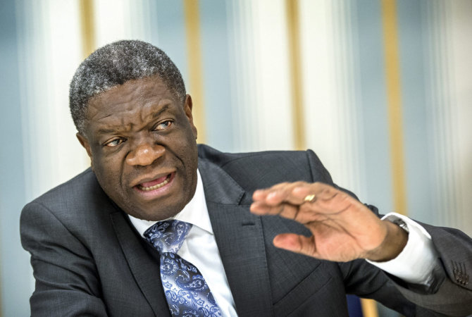 „Scanpix“ nuotr./Denisas Mukwege