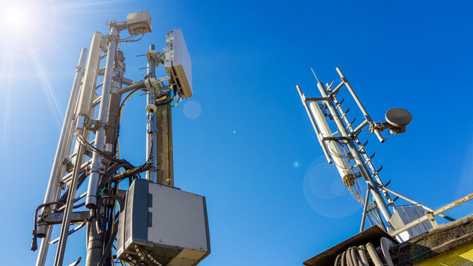 Shutterstock nuotr./5G antena