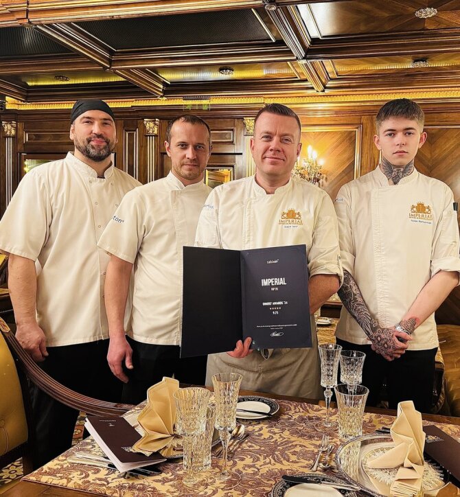Organizatorių nuotr./4 VIETA - Imperial - Tablein Diners' Awards