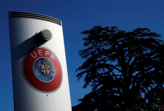 „Scanpix“ nuotr./UEFA rengia specialią vaizdo konferenciją