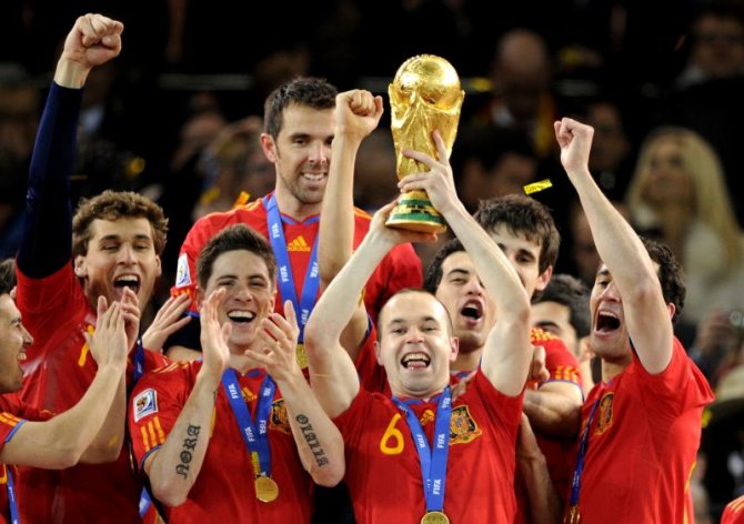 AFP/„Scanpix“ nuotr./Ispanijos futbolo rinktinė