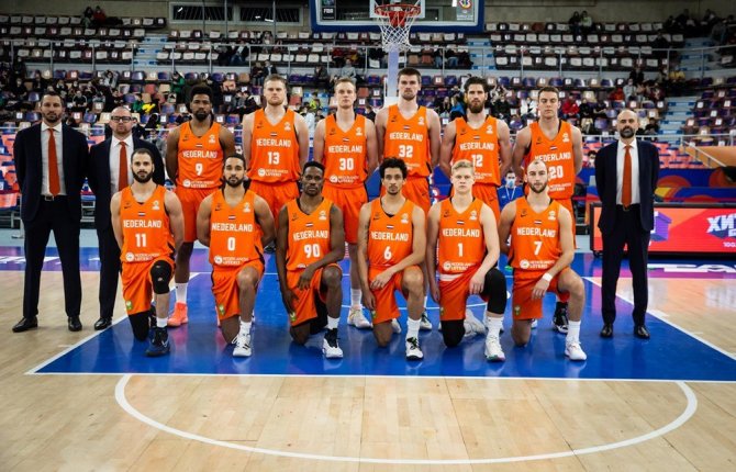 nuotr. FIBA/Nyderlandų krepšinio komanda