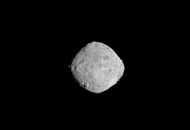AFP/„Scanpix“ nuotr./Benu asteroidas