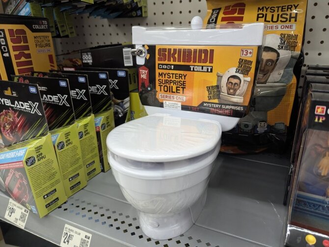 Shutterstock nuotr./„Skibidi toilet“