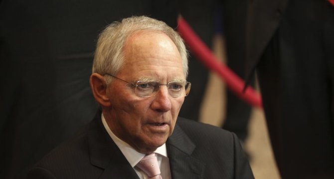 AP/„Scanpix“ nuotr./Vokietijos finansų ministras Wolfgangas Schaeuble