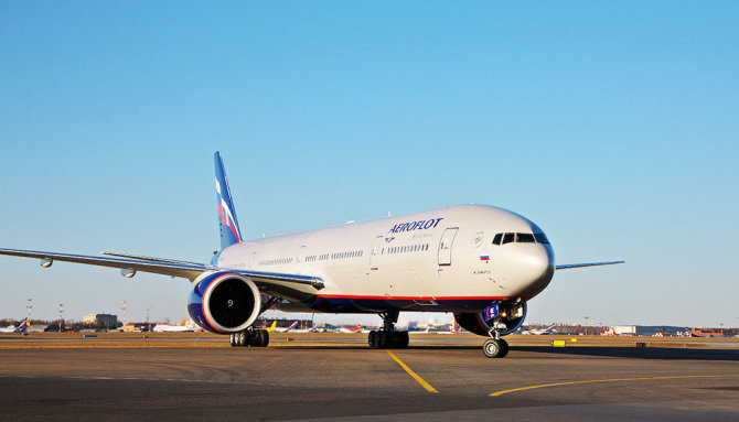 „Aeroflot“ archyvo-nuotr/„Aeroflot“ orlaivis