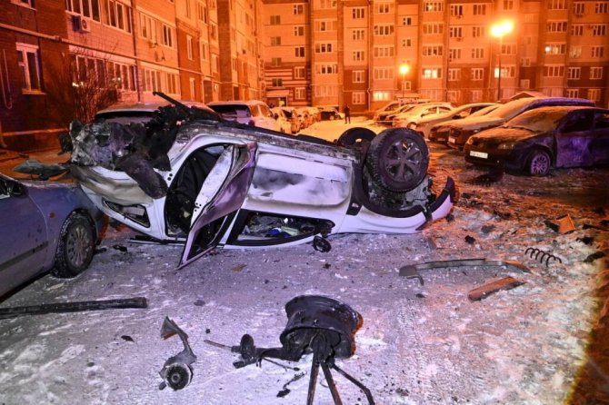 „Reuters“/„Scanpix“ nuotr./Belgorodas po apšaudymo