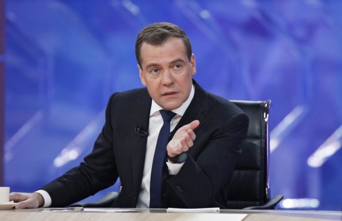 AFP/„Scanpix“ nuotr./Dmitrijus Medvedevas