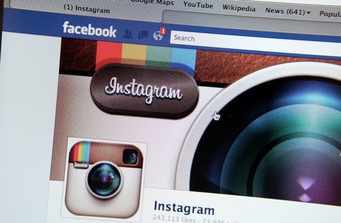 AFP/„Scanpix“ nuotr./„Facebook“ nusipirko populiarią nuotraukų dalinimosi aplikaciją „Instagram“. 