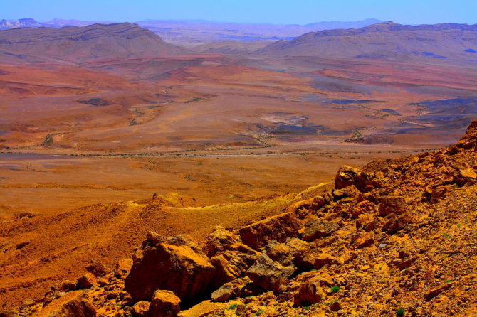 Shutterstock nuotr./Ramono krateris Negevo dykumoje