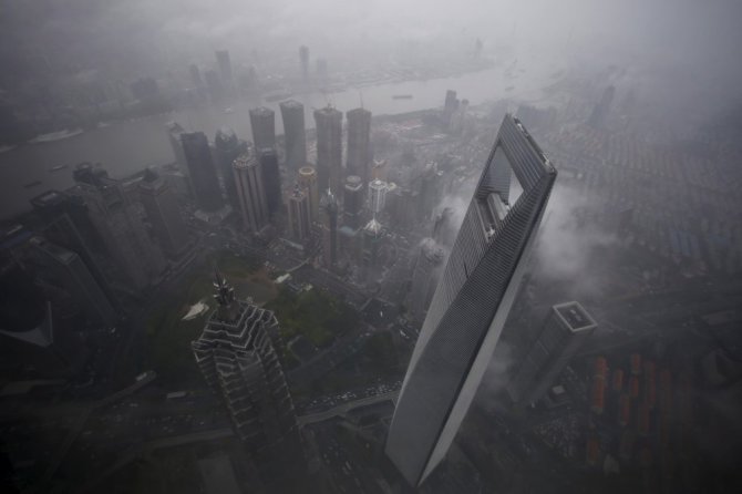 „Reuters“/„Scanpix“ nuotr./Kinijoje, Šanchajuje