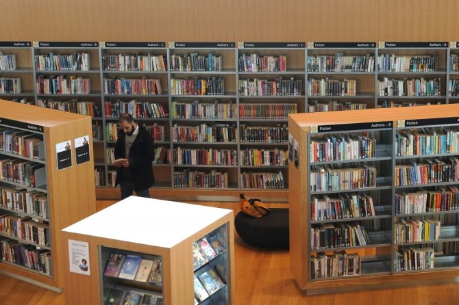 „Scanpix“ nuotr./Birmingamo bibliotekoje