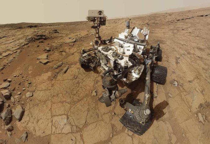 „Reuters“/„Scanpix“ nuotr./Marsaeigis „Curiosity“