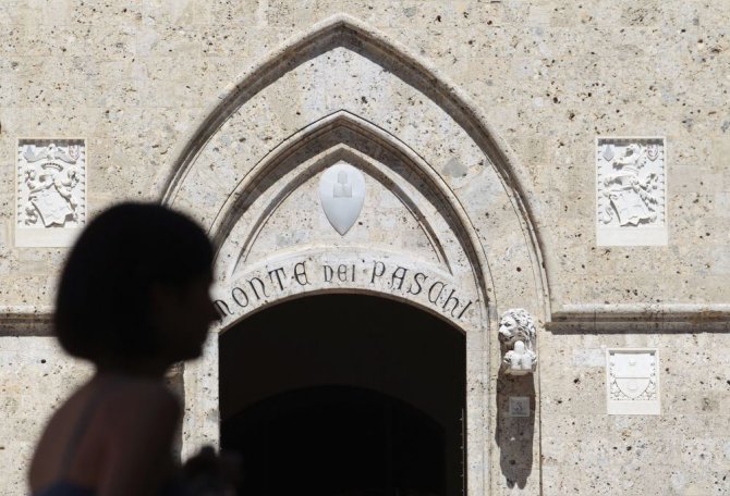 „Reuters“/„Scanpix“ nuotr./Banca Monte dei Paschi di Siena