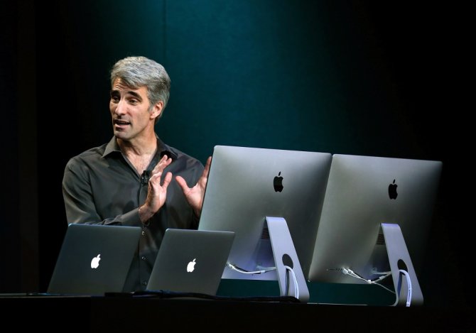 AFP/„Scanpix“ nuotr./„Apple“ naujovių pristatymo akimirka
