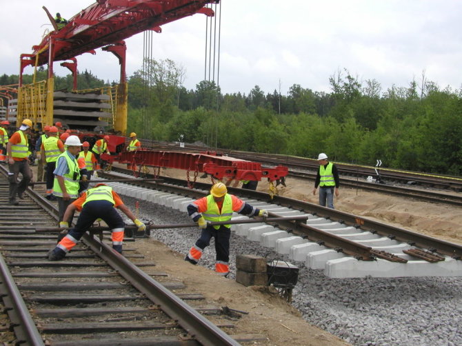 Vilmos Danauskienės nuotr./Projekto „Rail Baltic“ darbus Lietuvos teritorijoje planuojama baigti iki 2015-ų metų