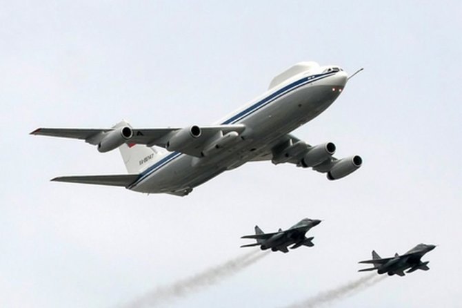 AFP/„Scanpix“ nuotr./Iljušin Il-80 lėktuvas Rusijoje