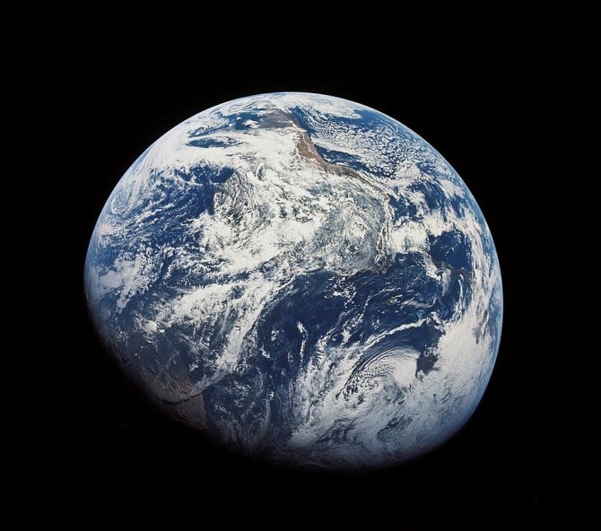 NASA nuotr. /Žemė, nufotografuota iš maždaug 30 tūkstančių kilometrų aukščio