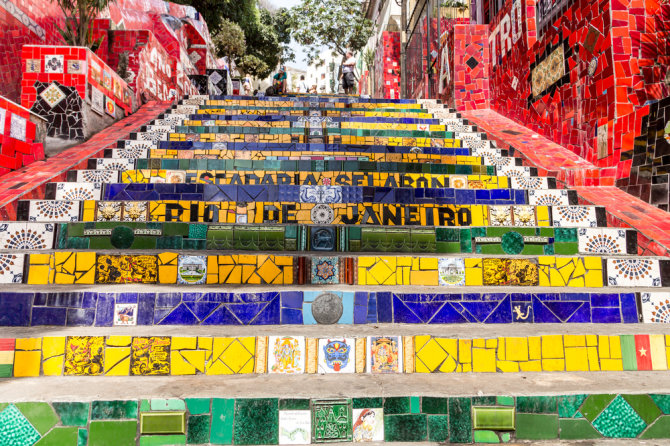 Fotolia nuotr./Viena žymiausių Rio de Žaneiro vietų – Escadaria Selaron