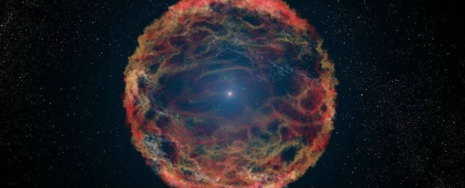 ESA/Hubble/Dailininko vaizduojamas supernovos sprogimas