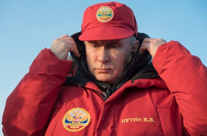 „Scanpix“ nuotr./Vladimiras Putinas lankėsi Arktyje